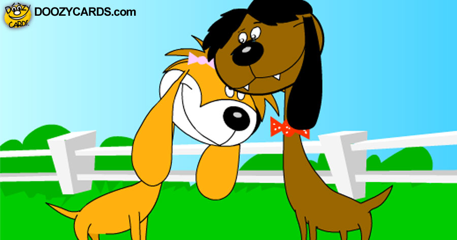 Anniversary Puppy Love ecard