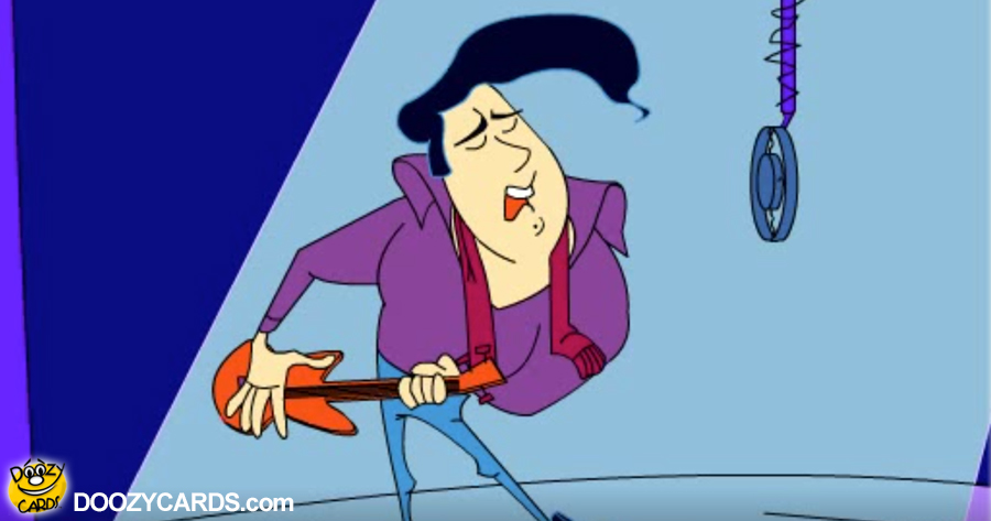 Roy Orbisong Happy Birthday E-Card | Roy Orbison Singing E-Card