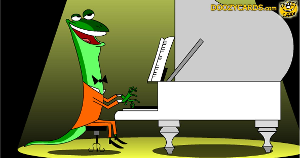 Lizard Congratulations - Short