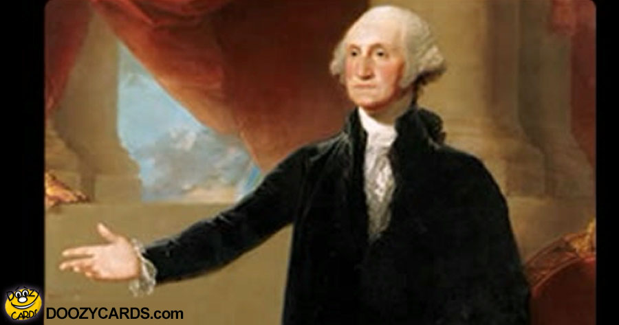 George Washington's Birthday e-card